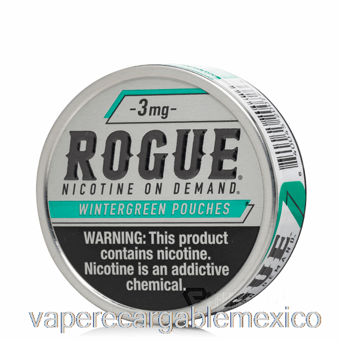 Vape Recargables Bolsas De Nicotina Rogue - Gaulteria 3 Mg